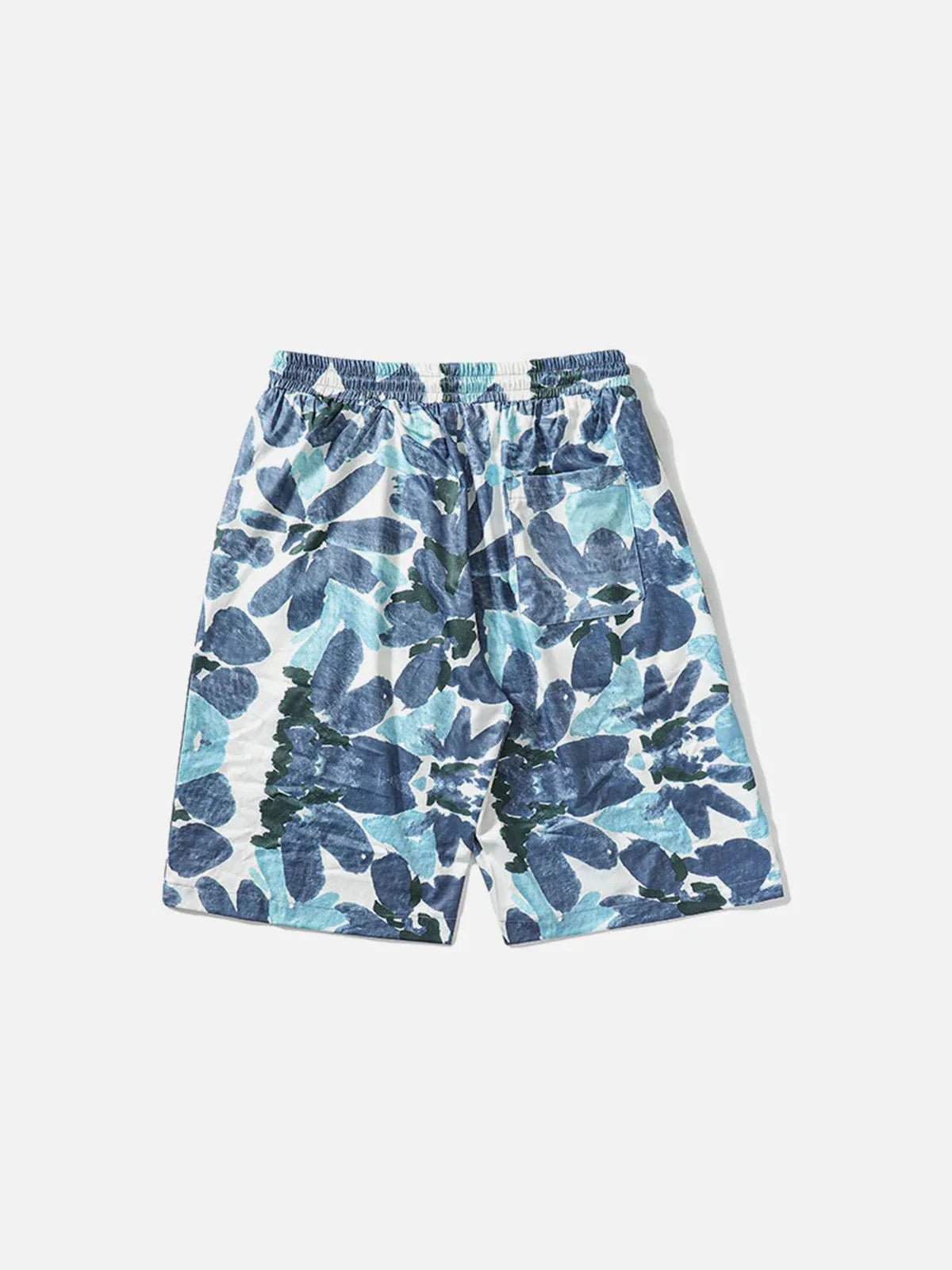 SheHori - Vintage Floral Oil Painting Beach Shorts