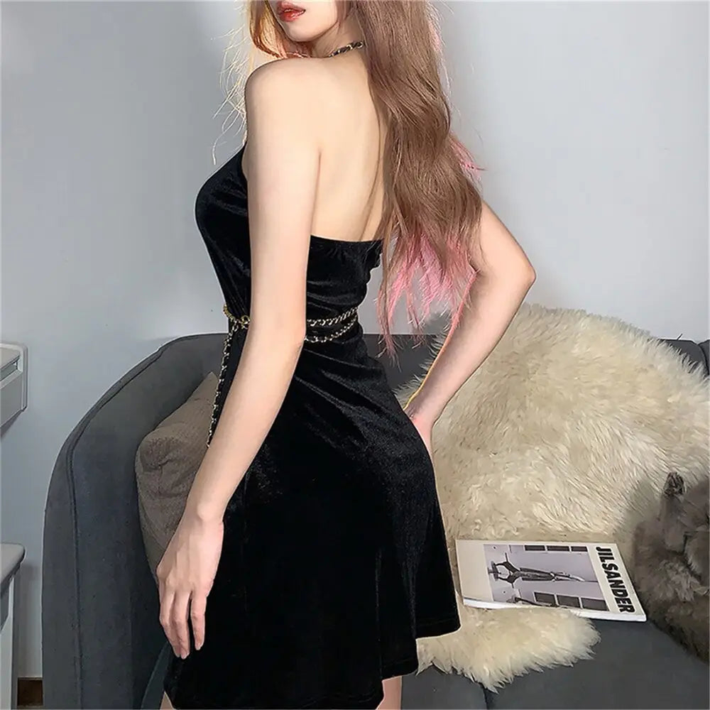 SheHori - Sexy Sleeveless Mini Dress