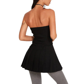 SheHori - Strapless Off Shoulder Tube Short Mini Dress
