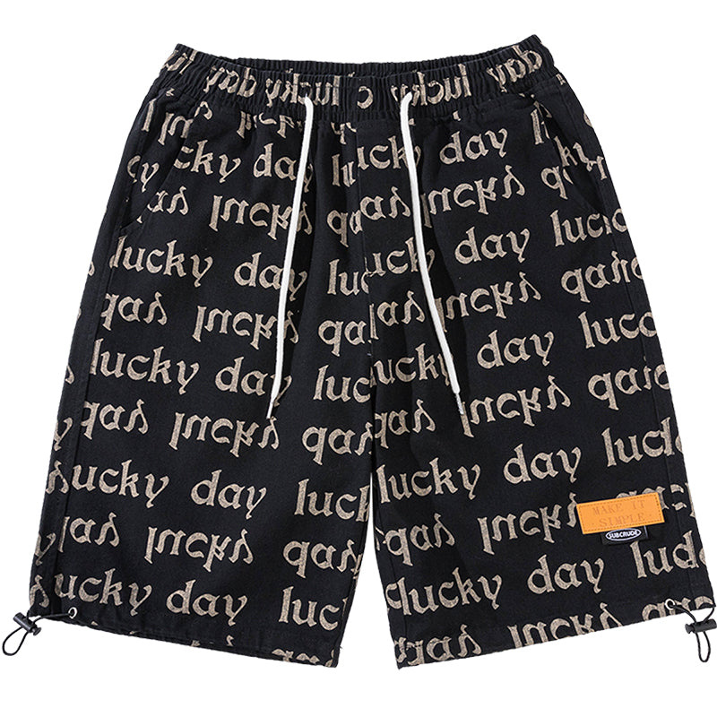 SheHori - Streetwear Cargo Shorts Lucky Day SheHori
