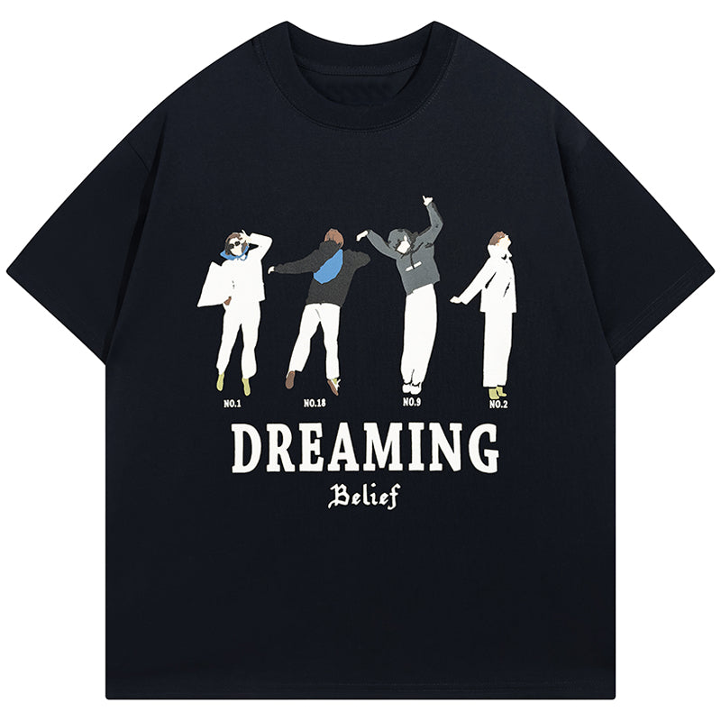 SheHori - Summer Graphic T-shirt Dreaming SheHori