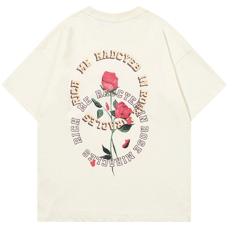 SheHori - Summer T-shirt Miracle Rose SheHori