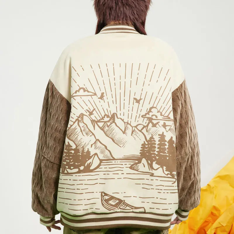 SheHori - Thicken Baseball Jacket Embroidery 1998 SheHori