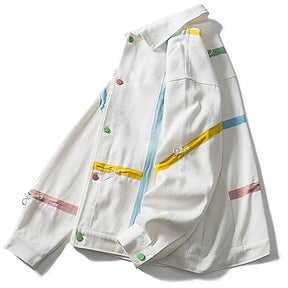 SheHori - Vintage Jacket Full Webbing Drawstring SheHori