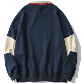 SheHori - Vintage Polo Sweatshirt GATION DOPS SheHori