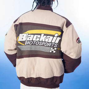 SheHori - Vintage Racing Jacket Blackair SheHori