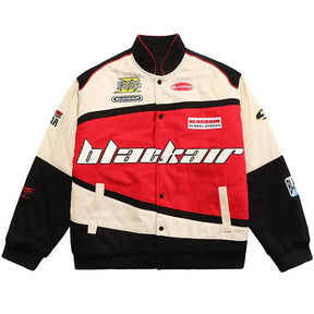 SheHori - Vintage Racing Jacket Blackair SheHori