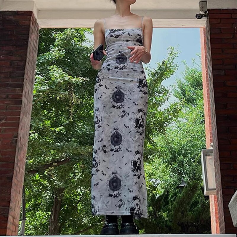 SheHori - Vintage Slip Maxi Dress SheHori