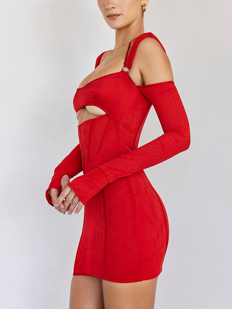 SheHori - Backless Spaghetti Strap Maxi Dress streetwear fashion, outfit, versatile fashion shehori.com
