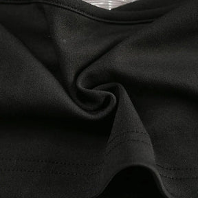 SheHori - Black Diamond Tassel Crop Top streetwear fashion, outfit, versatile fashion shehori.com