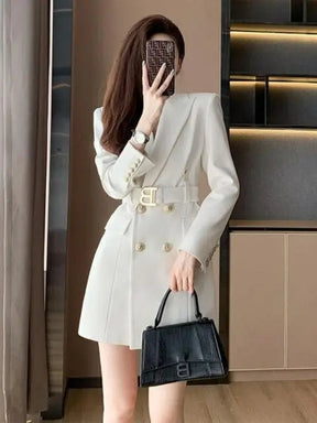 SheHori - Blazzer Mini Dress streetwear fashion, outfit, versatile fashion shehori.com