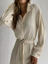SheHori - Elegant Single Breasted Shirt Mini Dress streetwear fashion, outfit, versatile fashion shehori.com