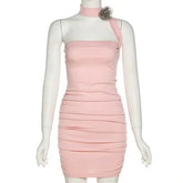 SheHori - Elegant Strapless Bodycon Mini Dress streetwear fashion, outfit, versatile fashion shehori.com