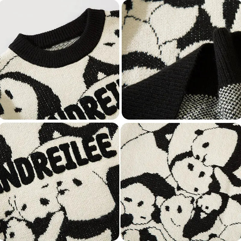 SheHori - Interesting Sweatshirt Full Panda streetwear fashion, outfit, versatile fashion shehori.com