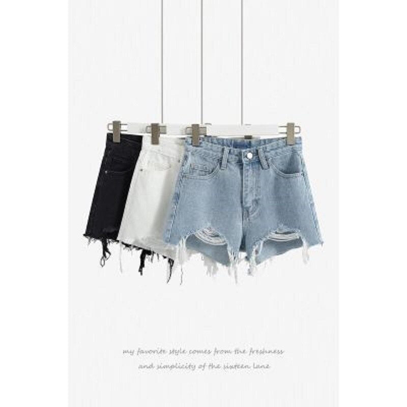 SheHori - Jean Mini Shorts streetwear fashion, outfit, versatile fashion shehori.com
