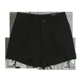 SheHori - Jean Mini Shorts streetwear fashion, outfit, versatile fashion shehori.com