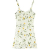 SheHori - Lemon Slim Mini Dress streetwear fashion, outfit, versatile fashion shehori.com