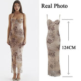 SheHori - Leopard Strap Maxi Dress streetwear fashion, outfit, versatile fashion shehori.com
