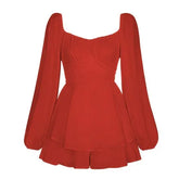 SheHori -  Long Sleeve Mini Dress streetwear fashion, outfit, versatile fashion shehori.com