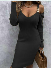 SheHori - Off Shoulder Bodycon Midi Dress streetwear fashion, outfit, versatile fashion shehori.com
