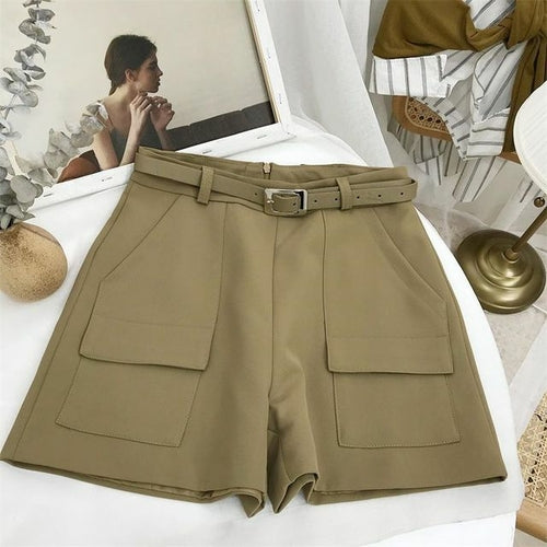 SheHori - Office Mini Shorts streetwear fashion, outfit, versatile fashion shehori.com
