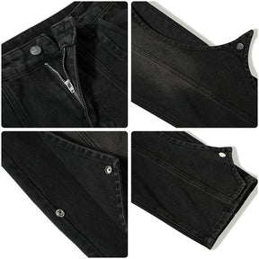 SheHori - Original Jeans Irregular Patchwork streetwear fashion, outfit, versatile fashion shehori.com