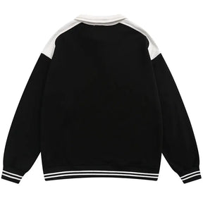 SheHori - Polo Sweatshirt Hip Hop Devil streetwear fashion, outfit, versatile fashion shehori.com