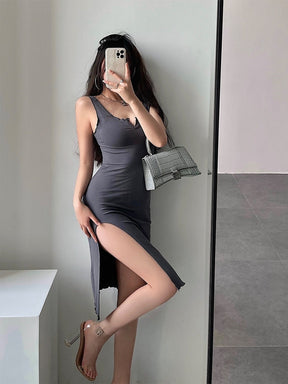 SheHori - Pure Sexy Tight Elastic Mini Dress streetwear fashion, outfit, versatile fashion shehori.com